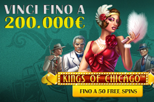 Kings of Chicago, vinci fino a 200.000 euro!