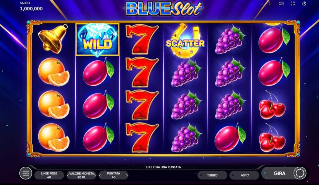 Blue Slot a tema frutta